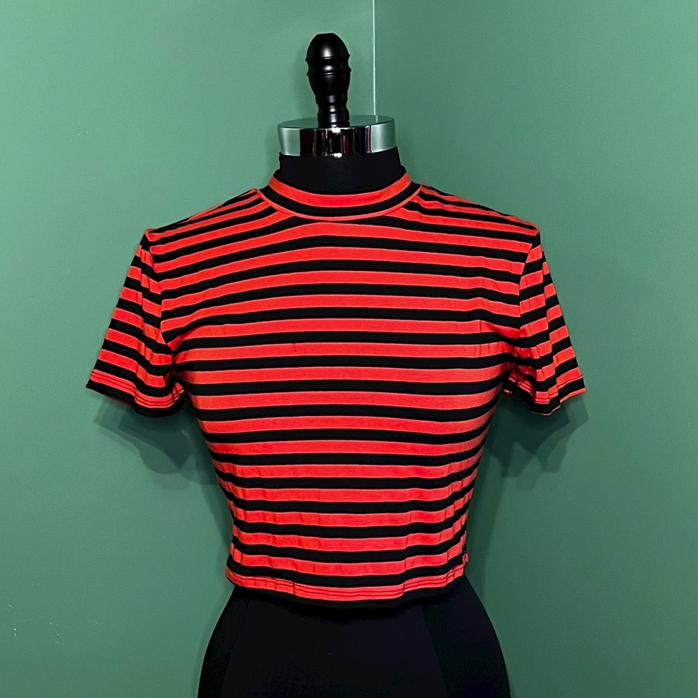 Vixen by Micheline Pitt Bad Girl Crop Top Size L